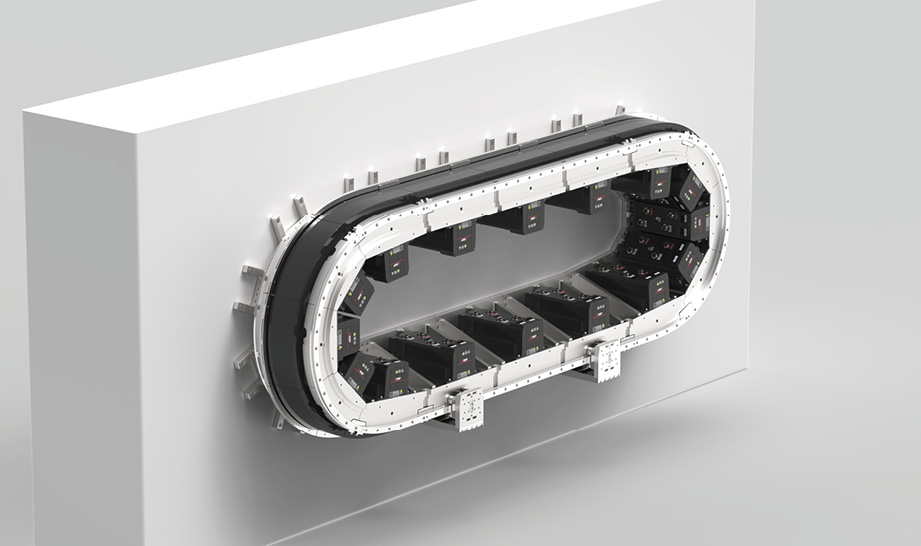 オーバル形状 (垂直)