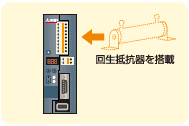 回生抵抗器を搭載