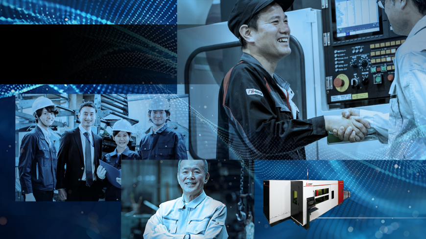 選ばれる理由がある三菱電機のレーザ加工機